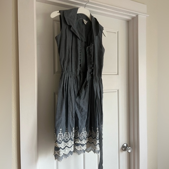 Vintage, light blue, Johnathon Logan Dress - Picture 1 of 5